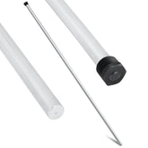 Tandefio anode rod 44-inch length provides durable protection for hot water heaters against tank corrosion.