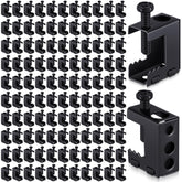 Tandefio beam clamps in a 100-piece pack for large projects.