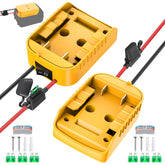 Tanheyin 2-pack battery adapter for Dewalt 20V compatibility and ride-on toys