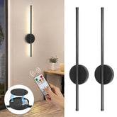TaoFiaCo battery operated sconces with magnetic mount provide easy, cable-free ambient light.