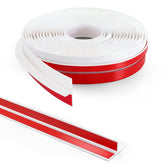 TAROSE 20ft T-shaped door draft stopper seals gaps for energy efficiency.