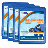 Tarpuglider blue tarp pack 4 protecting outdoor gear from rain