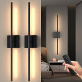Tartek battery-operated wall sconces set of two with cordless ambiance.