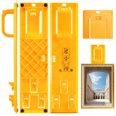 TaShow 2 Pcs picture hanging tool with level ensures precise placement on walls.