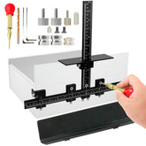 TaShow cabinet hardware jig in aluminum for durable, precise drilling on cabinets.