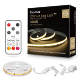 Tatazone White COB LED strip overview with bright, uniform light.