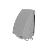 TayMac MX4280S front view shows rugged weatherproof protection for outdoor outlets.