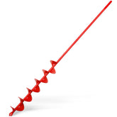 TCBWFY 2x32 inch auger drill bit with long handle for easier ground digging.