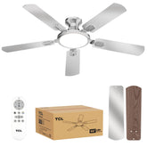 TCL 52-inch low-profile fan with light ideal for tight ceilings