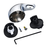 Tearel Moen lever handle replacement with a durable metal finish for easier operation.