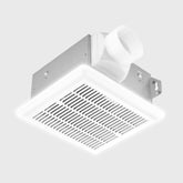Tech Drive bathroom fan-light combo for reliable 70 CFM air exchange
