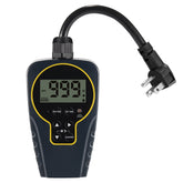 Techbee interval timer plug for outdoor installation powering lights with automation.