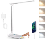 TECHNOVA LED Desk Lamp with five color temperatures for versatile task lighting