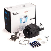 TECHO touchless flush kit front view showing easy upgrade potential.