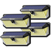 TECKNET 4200lm brightness across 416 LEDs for wide outdoor coverage at night