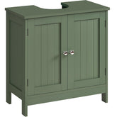 TEENFON pedestal sink cabinet front view for under-sink storage