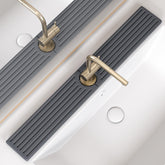 Telomet diatomite sink mat dries quickly to keep counters tidy