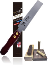 Temple Tool Japanese flush cut saw with a 6-inch double-edge blade for precise flush cuts.