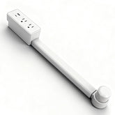 Tenhonce outlet extender with telescopic reach ready behind furniture for flexible access