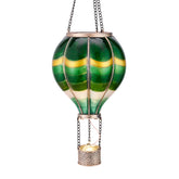 TERESA'S COLLECTIONS hot air balloon solar lantern assembly adds whimsical garden glow