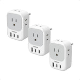 TESSAN European travel adapter main image; compact hub for multi-device charging.