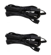 Tetra-Teknica Motobasics SAE12 extension cable for extended charging access.