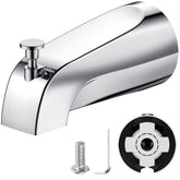 TEVIORA tub spout with pull-down diverter for tub to shower transition