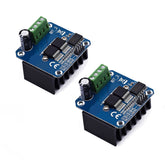 Teyleten Robot BTS7960 43A dual H bridge driver board close up for high current control