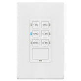 TG 30-Min Countdown Switch wall-mount front view for bathroom timing control