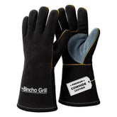 The Bincho Grill fire gloves 14inch protect hands during high-heat grilling.