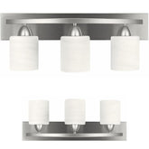 The Door Bull Hollywood-style vanity light over mirror enhances your vanity area with modern glow