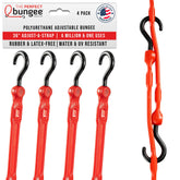 The Perfect Bungee Adjust-A-Strap 36 inch secures gear with sturdy nylon hooks.