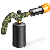 ThermoMaven propane torch with angled nozzle for precise grilling control.