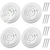 Therwen 6-inch round vent cover package; quick installation and durable use.