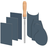 Therwen card scraper burnisher set for smooth surfaces