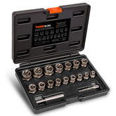 THINKWORK Bolt Extractor Kit in full view ready for damaged bolt removal