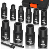 THINKWORK tight-space tap socket enables precise threading in cramped spaces.