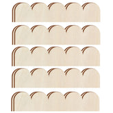 Threehoney scalloped-edge trim shown for front-view wall decor.