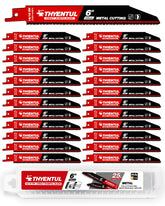 THYENTUL 25-pack 6-inch metal blades ready for heavy-duty cutting