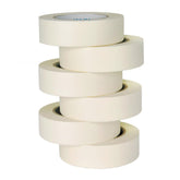 TIANBO FIRST masking tape, 1.41in wide, beige-white, 6-roll bundle for clean masking