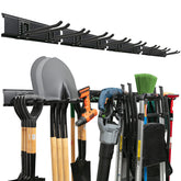 TIDYME garage tool organizer wall mount with 64-inch length for ample storage.
