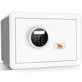 TIGERKING compact safe front view with a digital keypad for secure access.