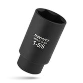 TIGHTSPOT 1/2 in drive 1-5/8 in deep impact socket for high-torque tasks.