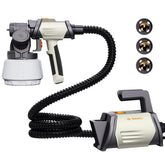 TILSWALL Shark 800W side-feed sprayer enabling easy paint loading.