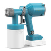 Tilswall ultra-light cordless sprayer with 20oz cup for fast wall refinishing.