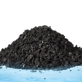 Timgle bulk coconut charcoal granules for filtration in water and air.