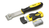 Titan 17002 multi-purpose scraper showing broad surface scrapping capability and grip.