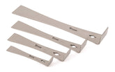 Titan 17009 5-1-2-inch pry bar with angled edge for prying and nail pulling.