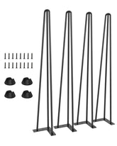 TITECK hairpin table legs 28 inch elevate DIY furniture with a sturdy industrial look.