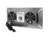 Tjernlund UnderAire crawl space fan with thermostat enhances moisture control under the home
